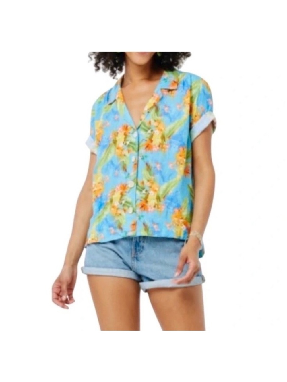 Roller Rabbit 100% linen shirt
